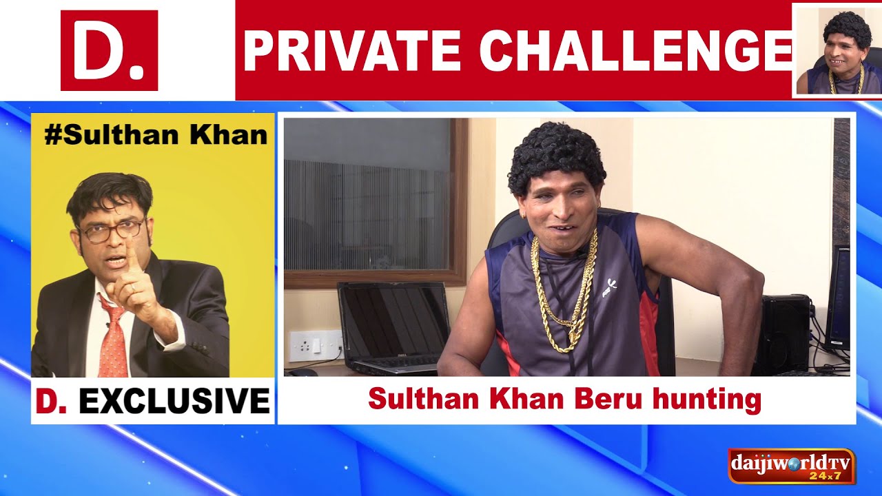 Nandalike Vs Bolar 22:Aravind as Actor Sulthan Khan - on Private Challenge Comedy Talk Show