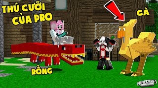 NẾU MỀU CHANNEL CÓ CON RỒNG LÀ THÚ NUÔI BIẾT BAY CỰC HIẾM TRONG MINECRAFT | Thử Thách Mều Channel