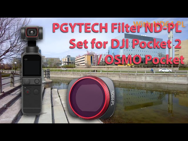 PGYTECH Filter ND-PL Set for DJI Pocket 2 / OSMO Pocket - YouTube