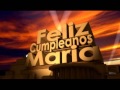 Feliz Cumpleanos Maria