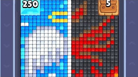 Pixel Flow Level 399. Walkthrough Gameplay 