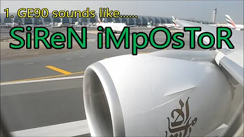 Things that sound (kinda) like sirens but aren't