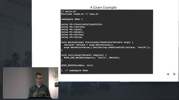 Tech Talk: Node.js Addons with C++