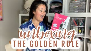 The Golden Rule DIY Sewing Pattern Drafting System Unboxing