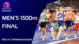 Men's 1500m Final Replay | Birmingham 2026 European Athletics Championships