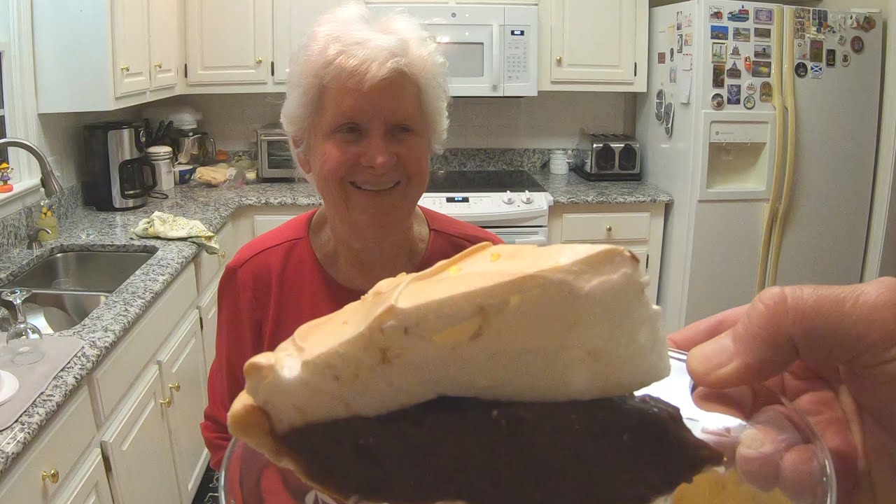 Grandma’s Delicious Chocolate Meringue Pie ~ Ep 50