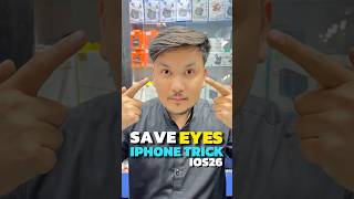 How To ON Iphone Eye Protection Setting 😱 #shortvideo