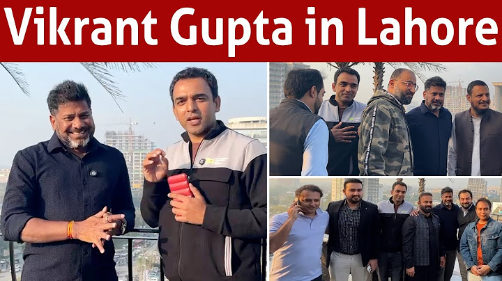 Vikrant Gupta reveals why he came in Pakistan | Day 1 |