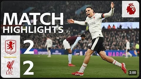 highlight: ASTON VILLA 2 - 2 LIVERPOOL Villa park Salah & Trent Arnold| Premier League 2024/2025