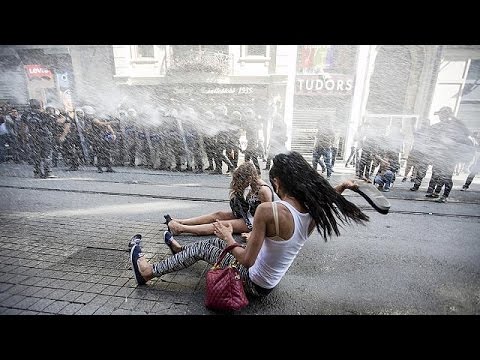 Istanbul Gay pride quashed by riot police, rubber bullets and water cannon