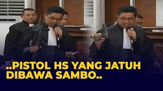 Prosecutors Show HS's Pistol That Sambo Fell in His Hand Before Joshua Was Shot