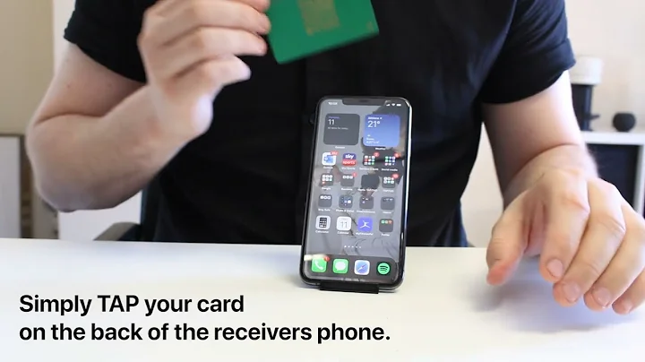 TAPiTAG Green & Gold print | Digital Business Card | NFC & QR