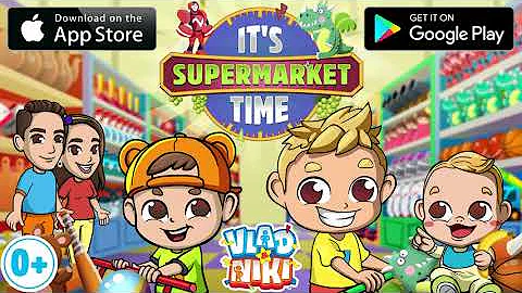 Vlad & Niki Supermarket game for Kids - Teaser-1 30 0+