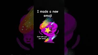 duet with your own emoji, I made a new emoji, hope you like it #typeerror #unicode #myscript #quick