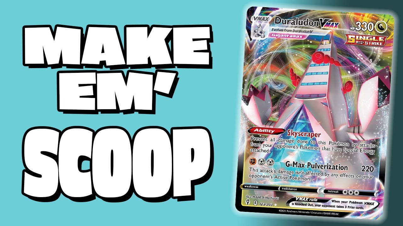 pokemon misty trainer card Duraludon Vmax main image 1