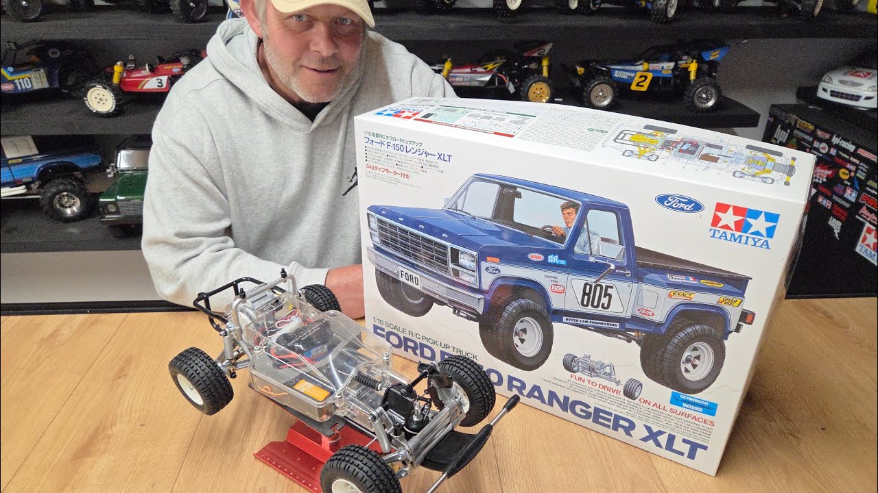 PART 1 Tamiya Ford Ranger F150 XLT Full Chassis build - YouTube