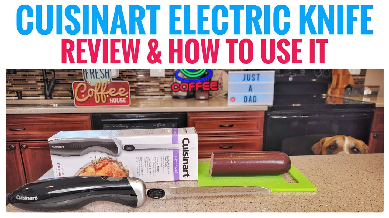 Cuisinart Electric Knife CEK-30 Review & How To Use 