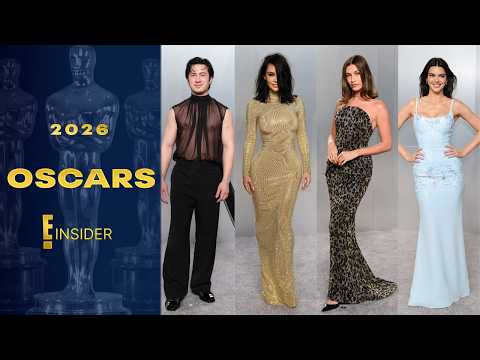 Kim Kardashian, Hailey Bieber & More Vanity Fair Red Carpet Fashion | Oscars 2026