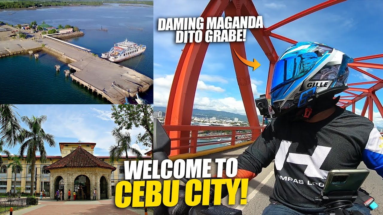 WELCOME TO CEBU CITY! DAMING MAGAGANDA DITO | Manila to Cebu Ride Part 5