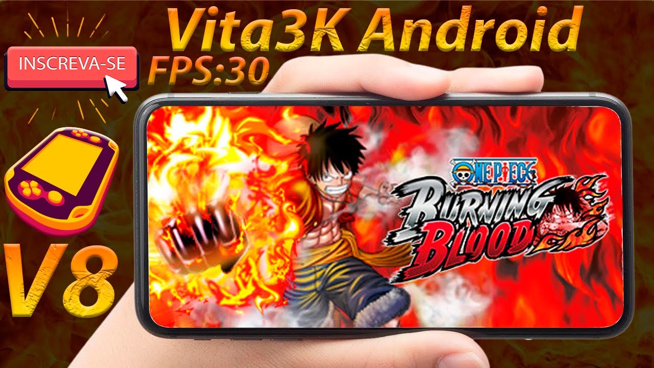 VITA 3K Teste One Piece Burning Blood YouTube