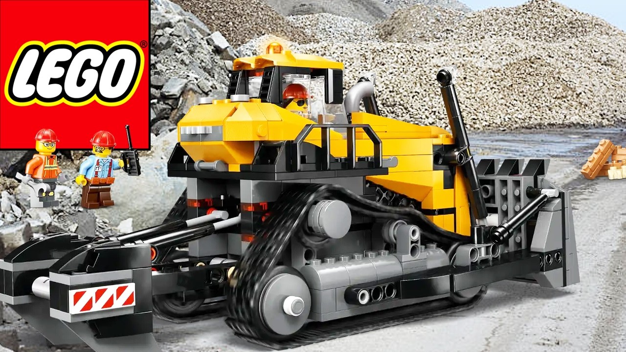 Lego City 60466 Bulldozer Speed Build