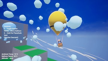 Hot Air Balloon Game Prototype - Unreal Engine 4