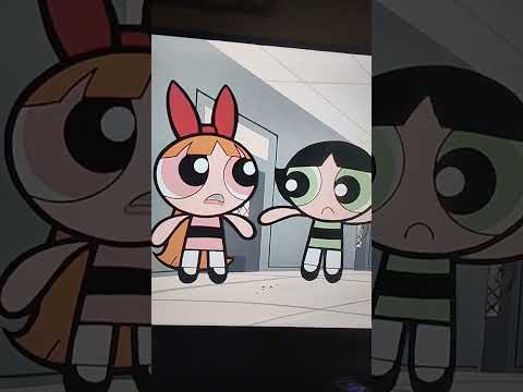 The Powerpuff Girls Times and the Little girl say Marshons
