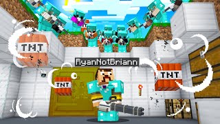 Minecraft War, But My SECRET Base is Discovered.. by RyanNotBrian 1,077,214 views 2 years ago 11 minutes, 18 seconds