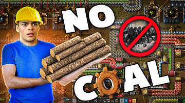 Can you beat Factorio with NO COAL?