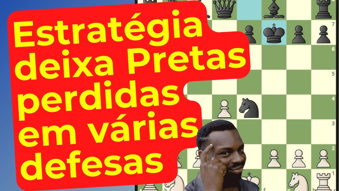 Aprenda xadrez com o Gambito do Rei Aceito - Vídeo direcionado para  iniciantes de xadrez. 