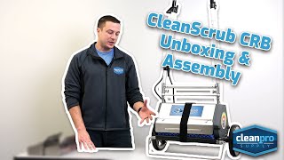CleanScrub CRB - Unboxing, Assembly, & Overview screenshot 2