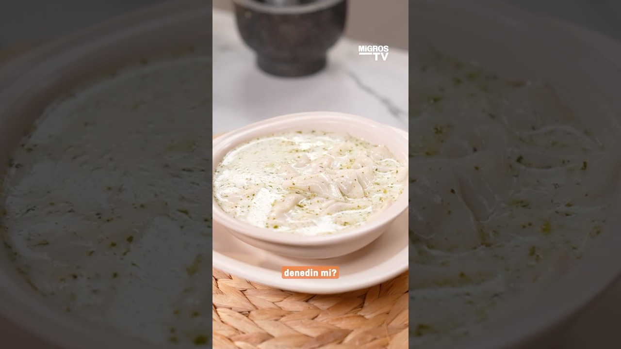 Çorbaya Mantı Ekledik! 🍲 Doyurucu Yayla Çorbası Tarifi