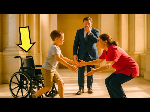 لم يمش قط حتى هدد المليونير بطرد عاملة النظافة وحدث المستحيل