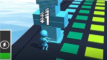 Stack Colors gameplay android, ios levels 143-146 | Gameplay A&I