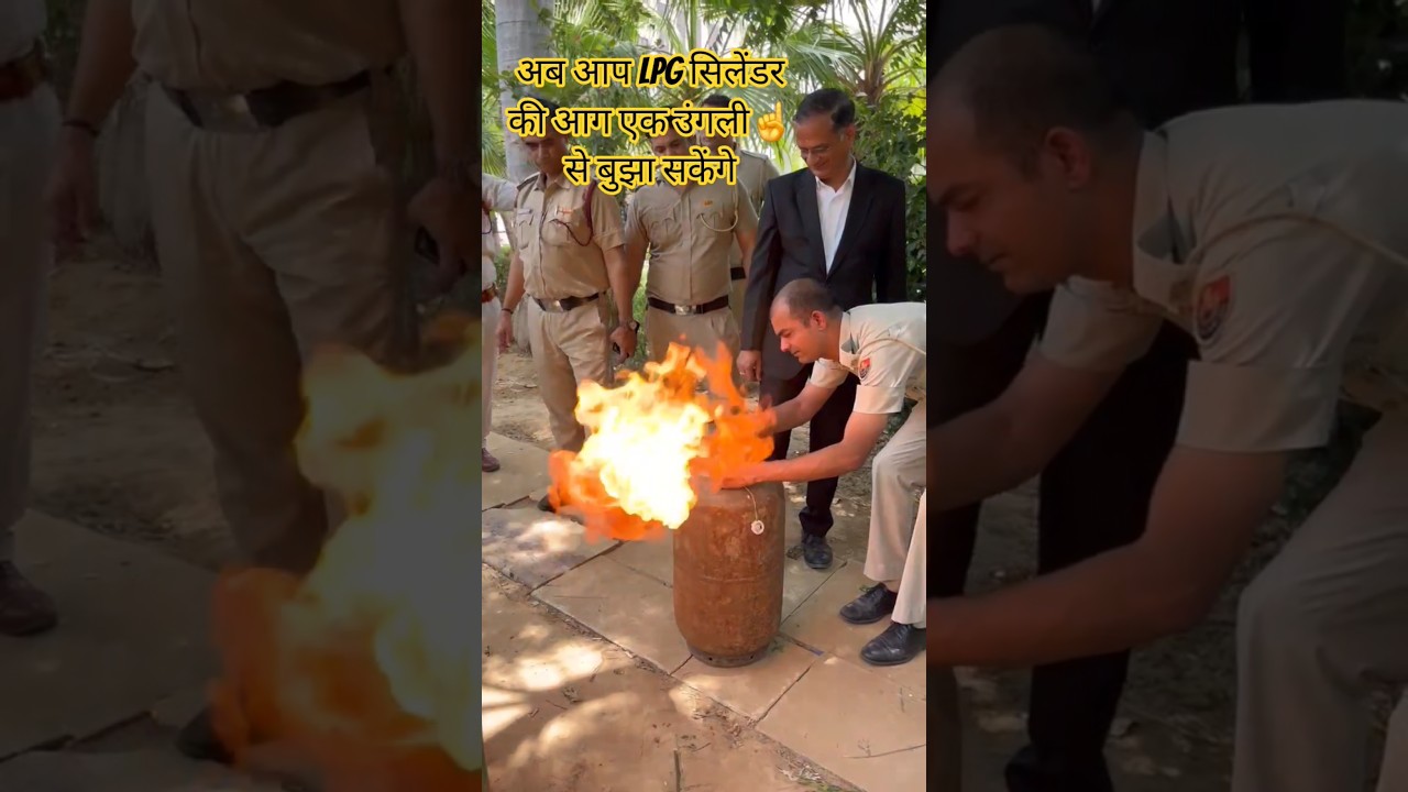 lpg fire part 1 #viral #video #fire #fighter #reels ##HFS ##FireAccident #Haryanafirefighter112