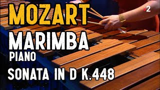 Mozart for Marimba & piano - Sonata K448 (Molto Allegro) - Vassilena Serafimova & Thomas Enhco Resimi