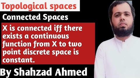 Important theorem on Topological spaces by Shahzad Ahmed. #bsmath #mscmath #topology