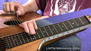 Video thumbnail of "Deep River Blues - Open D - Weissenborn"
