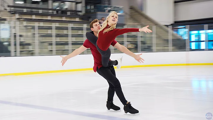 Preview - Alexa Knierim & Brandon Frazier's 2023 Free Program to "Sign of the Times" by @HarryStyles