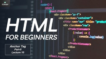 Anchor Tag in HTML Part-2 | HTML Tutorial for Beginners