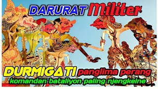 SIDANG DARURAT MILITER KUROWO DURMOGATI CITRAKSI MENOLAK PUTUSAN PATIH SENGKUNI