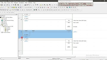 8 LAMPU MENYALA BERGANTIAN MENGGUNAKAN CX PROGRAMMER dan CX DESIGNER
