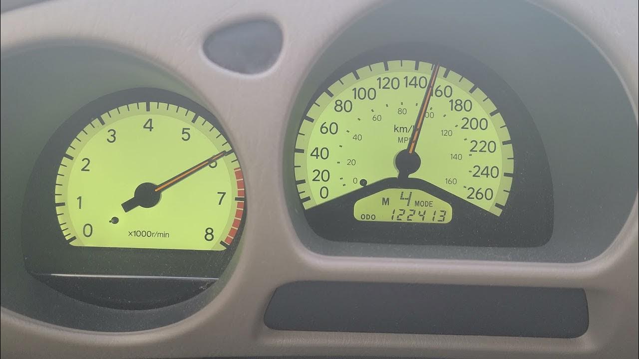 2000 Lexus GS400 Manual Mode - YouTube