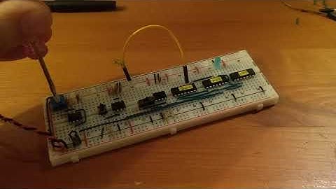 Breadboard Computer: Complete Clock Module