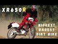 Balls deep with the XR650R