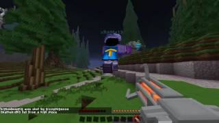 MODDED Cops n Robbers with GRAVITY GUNS!!! with SkyDoesMinecraft and friends!! HD