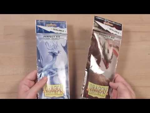 Dragon Shield Sleeves - Perfect Fit Sealable - Clear