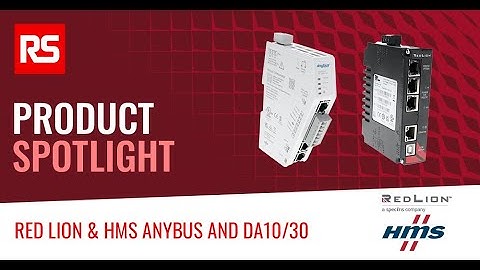 RS Product Spotlight: HMS Networks Anybus Gateway vs. Red Lion DA Series Explained | RS