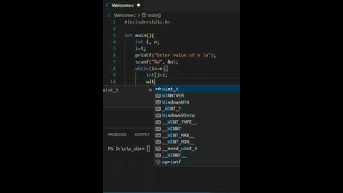 Pyramid Create from while loop in  C Language