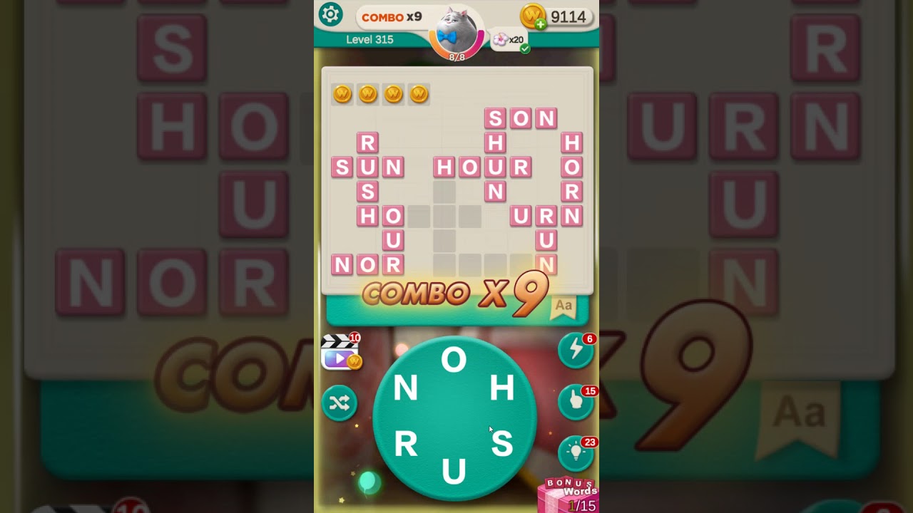 WORD VILLAS level 315